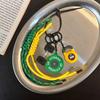Mini Barbell Plates Key Chain Colorful Simulation Dumbbells Keyring Fitness Series Pendant  Gifts