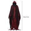 Adult Scary Halloween Hooded Cloak Hooded Unisex Adult's Scary Cape Dress Up Cape Cosplay Costume For Halloween Party Stage
