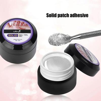 15g Nail Patch Gel Safe Ingredients Non-Irritating Harmless Strong Stickiness Fast Drying Extend Nails DIY Nail Art Adhesive Rhinestones Jewelry