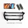 Dashboard Middenconsole Sfeerverlichting Interieur 2 Kleuren Radio AC Paneel LED Trim Voor BMW 3 4 serie F30 F31 F32 F33 F34 F36