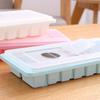 Ice Cube Tray Stackable Flexible Silicone Anti-overflow Large Capacity  Ice Cube Tray for Home