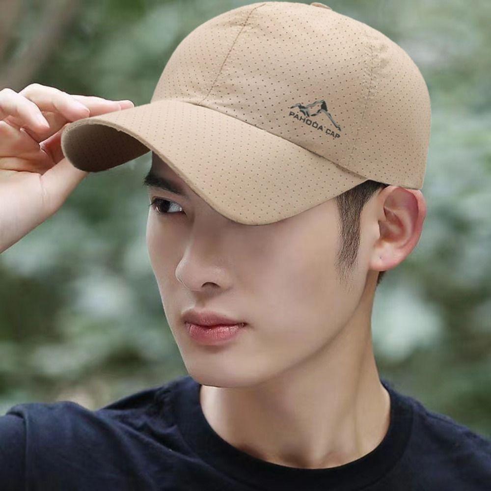 UV Protection Baseball Cap Quick Dry Sports Cap Fashion Sunscreen Sun Hat  Summer