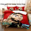 Raper Anuel A printed Beding Sets exquisite bed suplies set duvet cover bed comforter set beding set luxury birthday gift