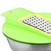 Colander with Mixing Bowl, Food Strainer Kitchen Tool Grating Slicing Graters