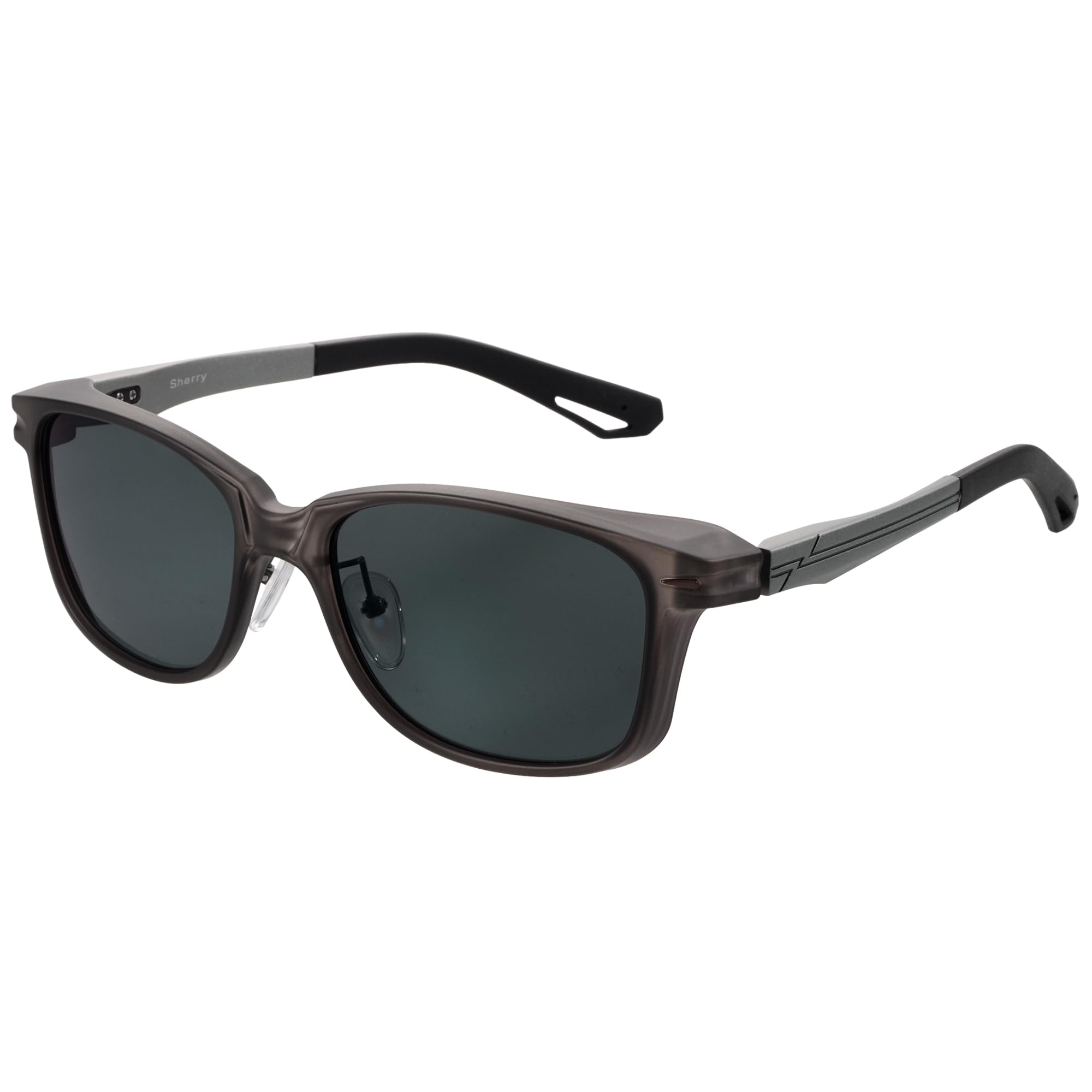 Zeque Polarized Sunglasses Sherry TRUEVIEW FOCUS [Zeque] F-2284 Charcoal/Gray
