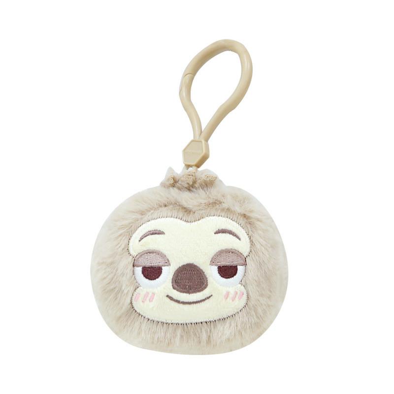 Plush Sloth Zootopia Keychain Backpack Pendant Cartoon Gift Decoration
