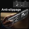 For Vivo Y29 4G Case with Slide Camera Lid PC+TPU Kickstand Phone Cover
