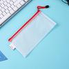 A4 wasserdichte Netz-Reißverschlusstasche: Transparente Schülertasche & Dokumentenaufbewahrung