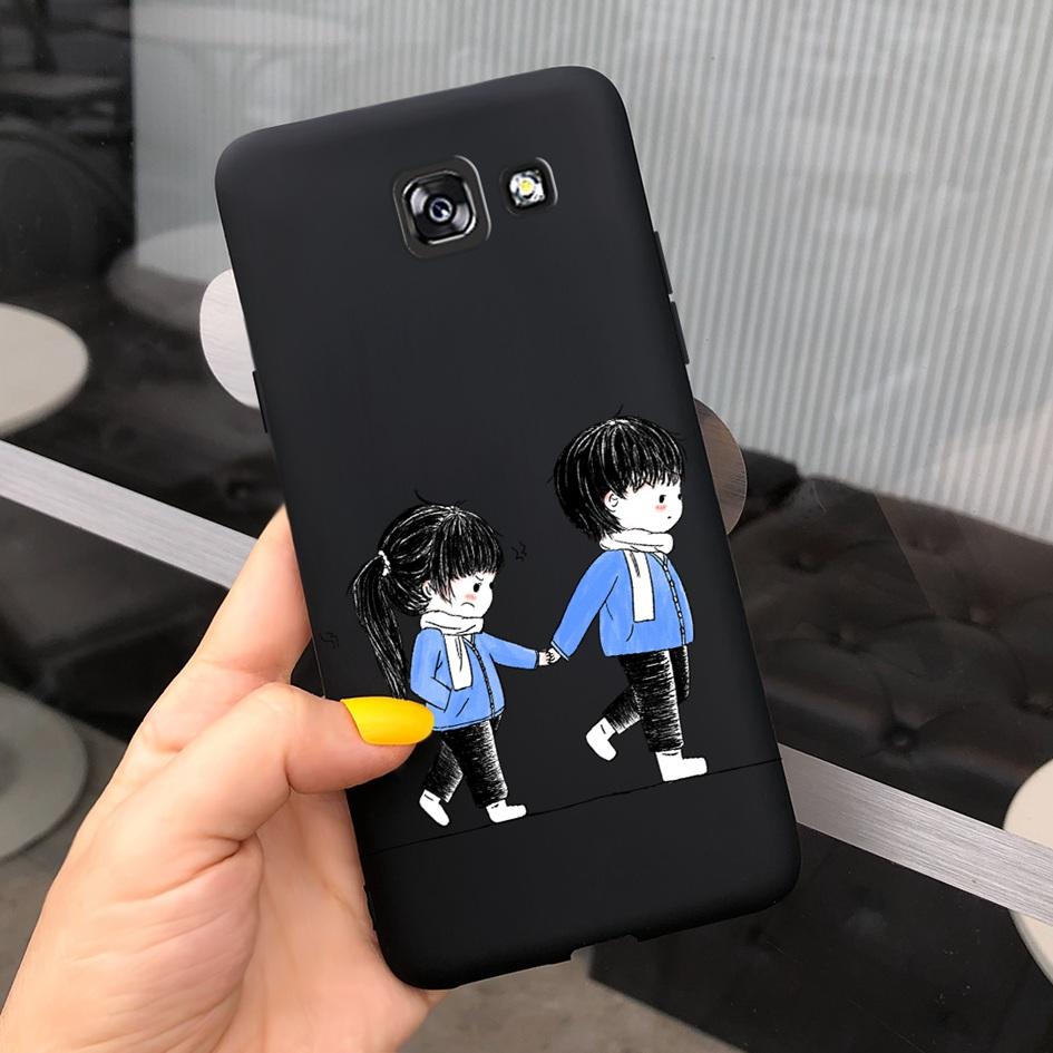 A5 2016 Case For Samsung Galaxy A5 2017 Cover A520 SM-A520F Popular Flower Shockproof Bumper For Samsung A5 2016 A510 Soft Funda
