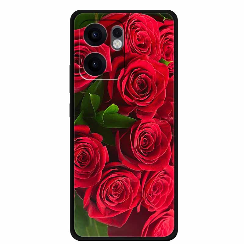 Phone Case For OPPO Reno 13F Case 13 F Coque Black Silicone Soft TPU Back Cover Bag For OPPO Reno13F A5x Case Protective Shell