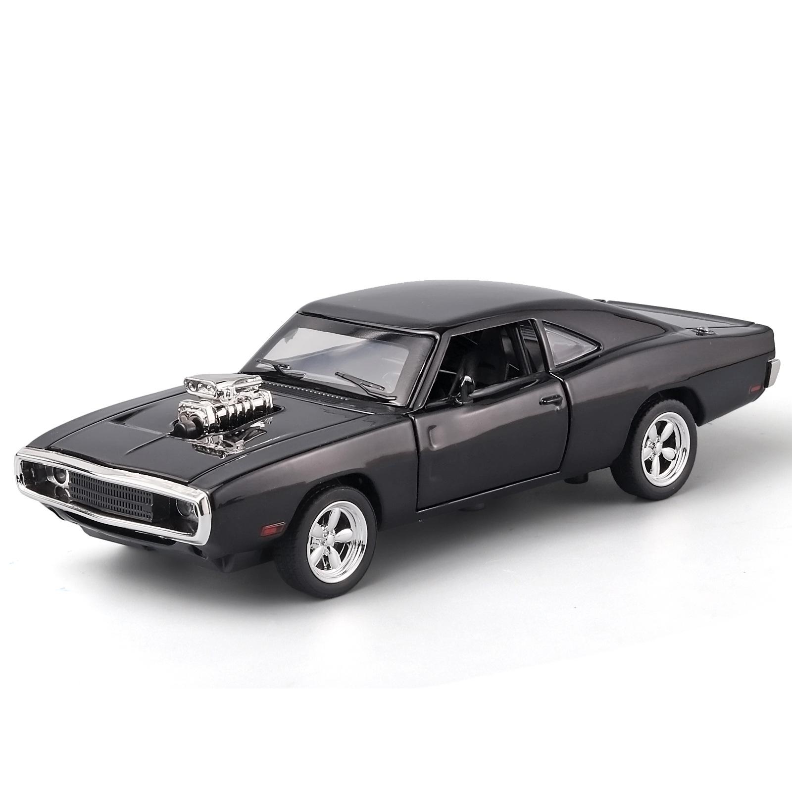 

Модель Внедорожника Dodge Charger из Сплава, Масштаб 1/32, Детализированный Салон, Крутые Световые и Звуковые Эффекты, Изысканные Настольные Украшения чёрный