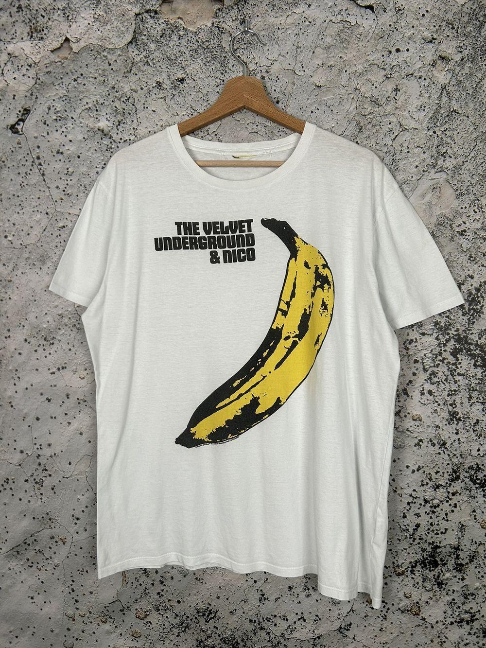 The Velvet Underground Nico Andy Warhol Graphic White Unisex Tshirt KH7444 M