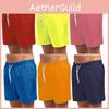 Stylish And Fashionable Men's Swimming Running Board Shorts With Breathable Mesh Lining