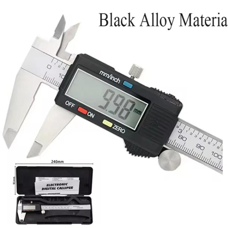 Measuring Tool Stainless Steel Digital Caliper 6 "150mm Messschieber Paquimetro Measuring Instrument Vernier Calipers Ruler