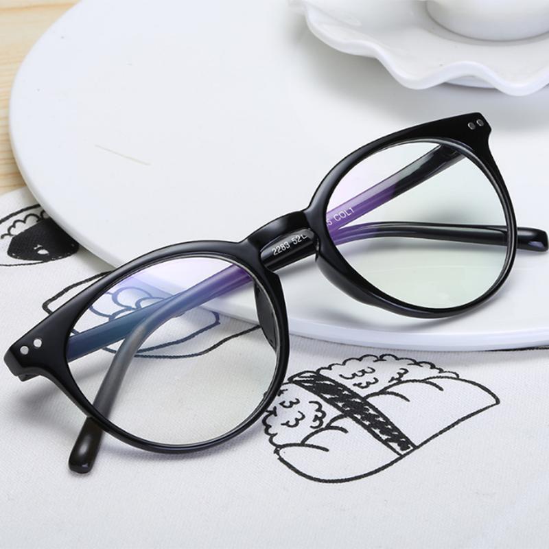 

Quality Small Round-shaped Stylish Glasses Rivet Retro Frames Glasses Diopter -0.5 -1.0 -2.0 -3.0 -4.0 to -6.0 0