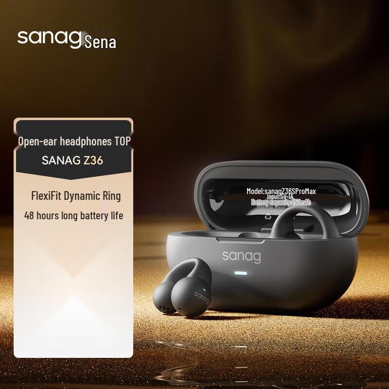 SANAG Z36S Pro Bone Conduction Clip-Ear Bluetooth Earbuds