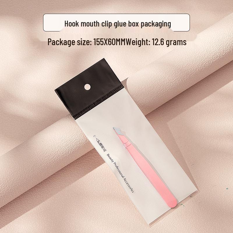 Stainless Steel 96-Piece Eyebrow & Beard Tweezers Set with Double Eyelid Stickers
