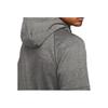 Nike Solid Color Logo Drawstring Hoodie Sport Cardigan Men Sweatshirt Charcoal-Grey DQ4830-071