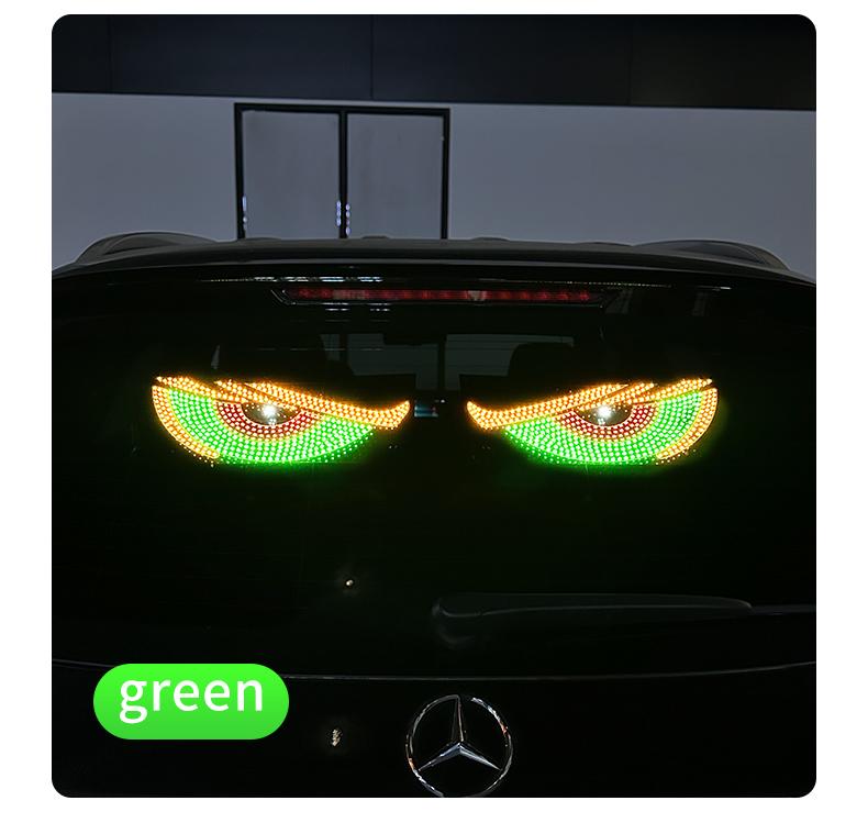 Flexible Led Windshield Display for Cars with Animated Blinking Demon Eyesgeneral Motors Front and Rear Windshield Dynamic Light