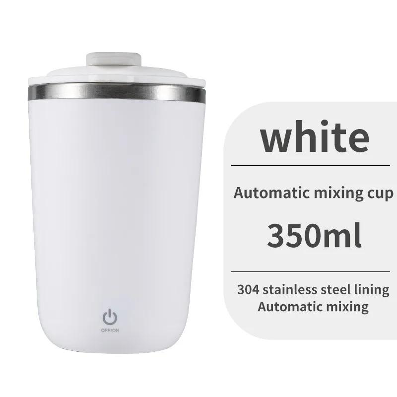 Automatický Elektrický Miešací Pohár Nerezová Oceľ Lenivý Automatický Magnetický Pohár Prenosný Coffee Miešací Pohár
