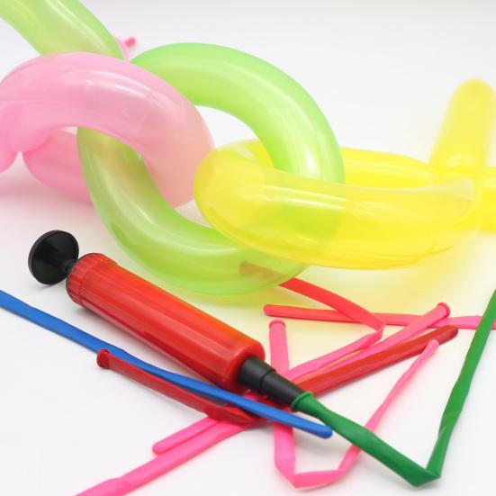 Luftpumpe Tragbar Glatt Mini Leicht Praktisch Einfache Aufblasung Leuchtende Farbe Handdruck Ballonaufbläser Hochzeitszubehör