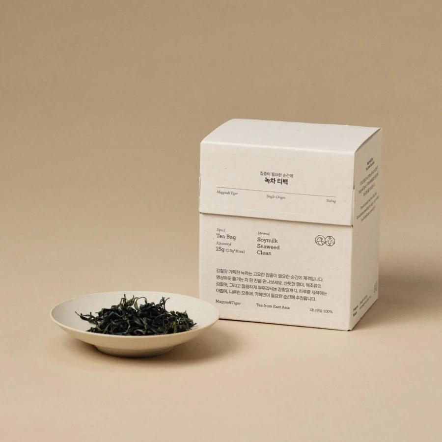 MagpieTiger Teabag #Green Tea 1.5g 10ea #Green Tea 1.5g 10ea