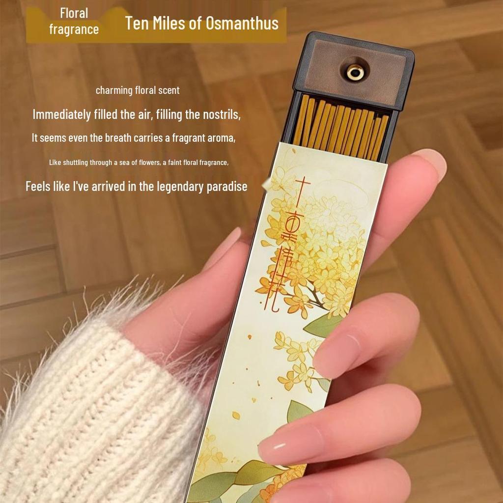 New Arrival: Fruity Sandalwood Coffee Incense Sticks with Ancient Formula for Homes