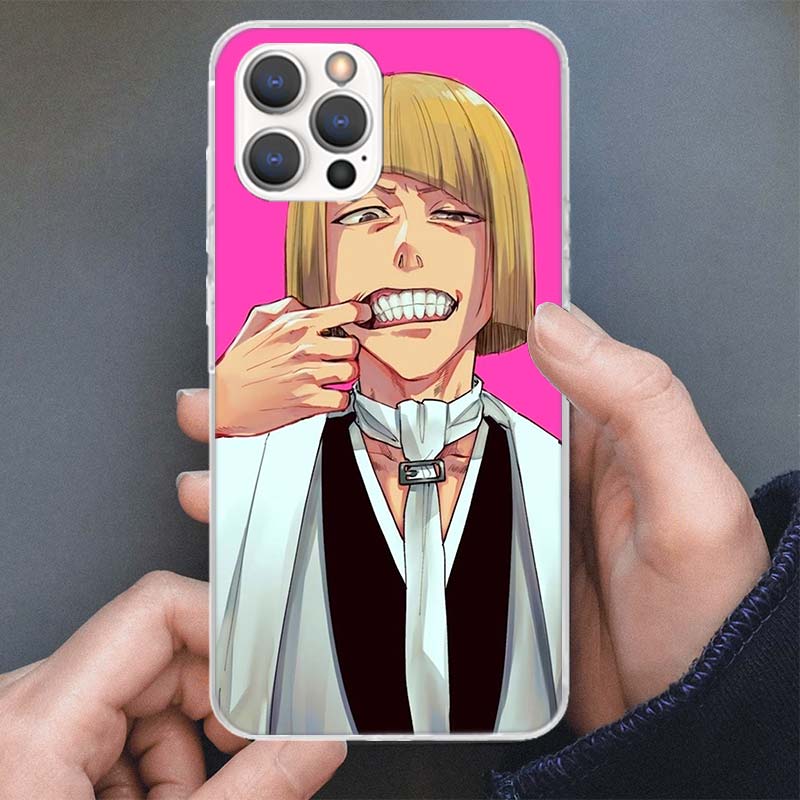 Bleach Shinji Hirako Phone Case For iPhone 17 16 15 14 13 12 11 Pro Max Mini Plus Air 7 SE 8 Soft Silicone Print Shell Funda 17