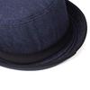 Melco Plus Size 62cm Pork Pie Bucket Denim Made In Korea Men's Hat, Material, (Navy)