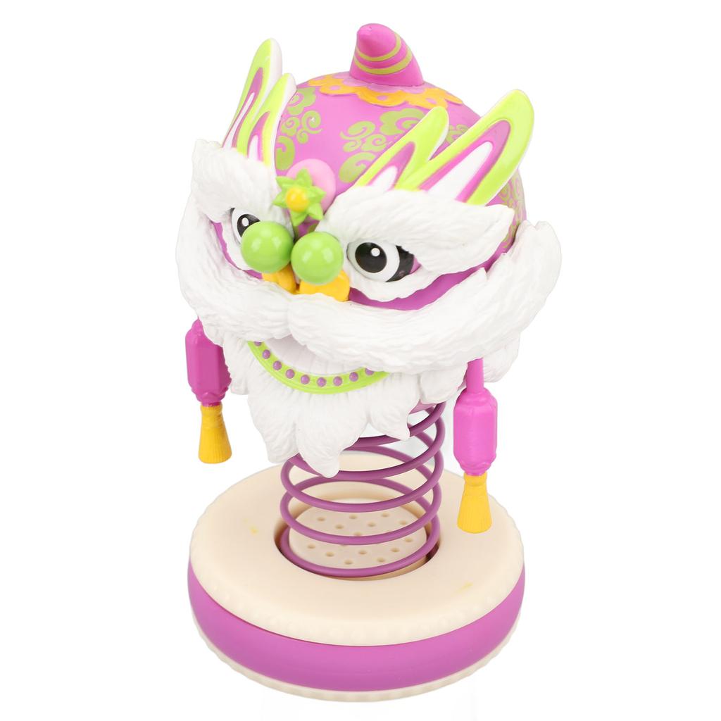 Car Bobblehead Ornament Lion Shape Innovative Figurines Present Car Shaking Head Toy for Office