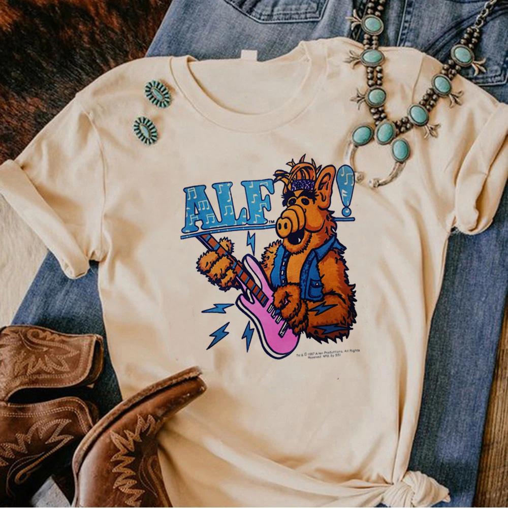 Alf póló Női anime Uniszex póló lány utcai divat tervező anime ruházat