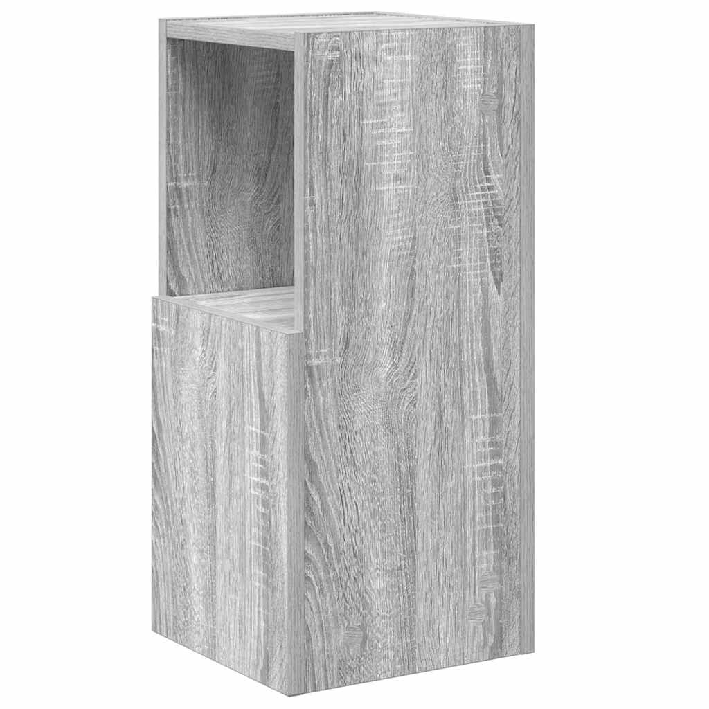 Corner Cabinet Grey Sonoma 25.5 x 25 x 55 cm Particleboard