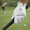 Lightweight Design Magnetic Marker Glove White Color Replaceable Glove  Golfers Use
