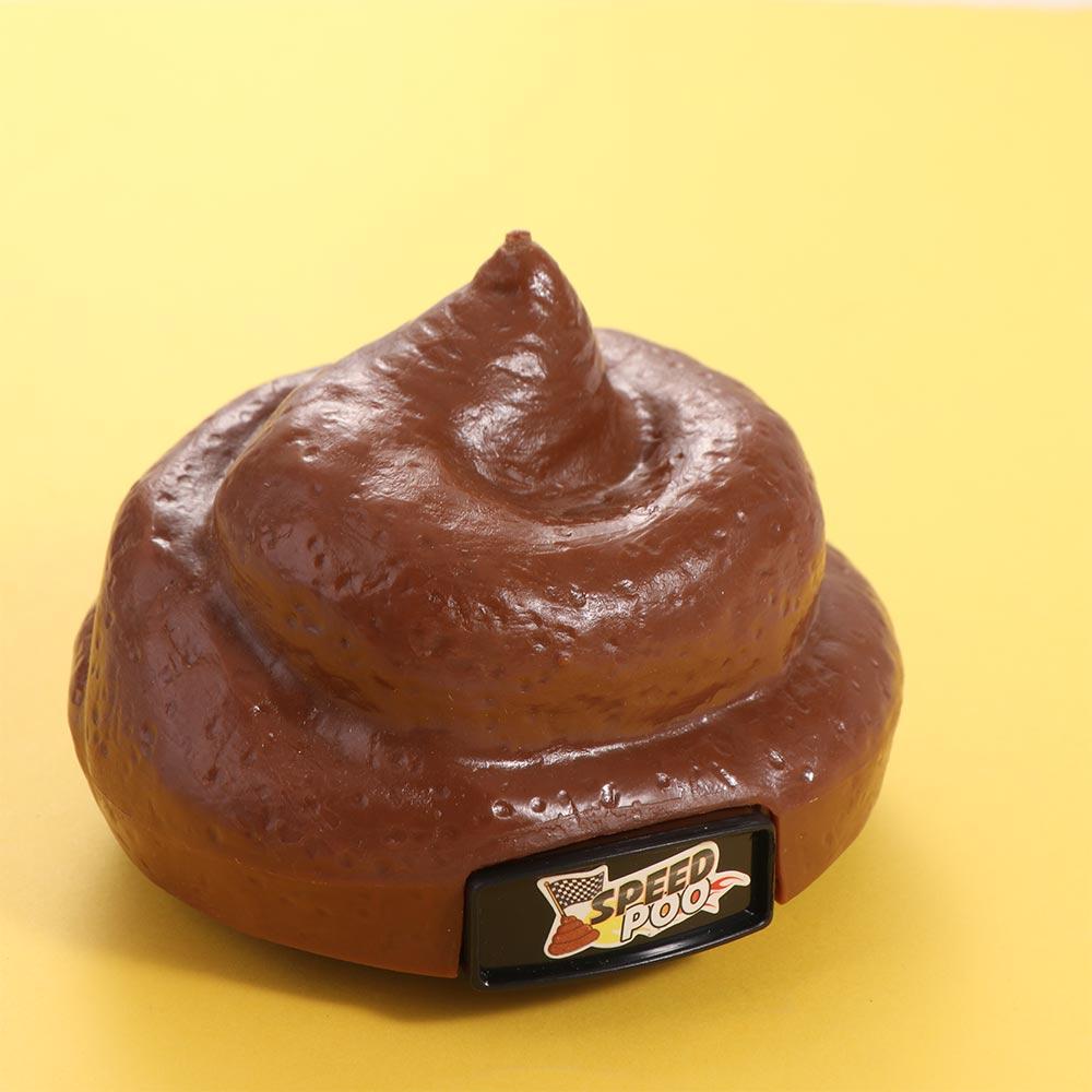 Fart Sound Poop Trick Toy 360 Rotating Poop Joke Toys Kids Toy Remote Control Poop Entertainment