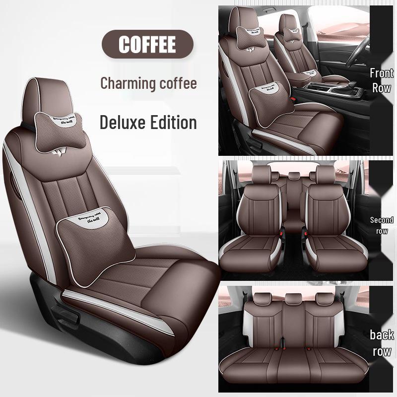 Wuling Jiachen Nappa Leather 7-Seat Minivan Car Seat Cushion Cover
