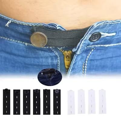 5 ks Prodlužovací pásek na kalhoty Unisex Pásek do pasu Těsné kalhoty Džíny Sukně Těhotenské Knoflíky Háčky Oblečení DIY Šicí potřeby