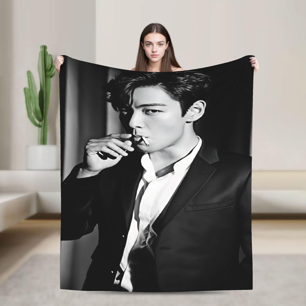 Singer TTAEYANG Blanket Super Soft Comfortable Plush Throw Blanket For Couch Bed Camping Flannel Bedspread Bed Cover