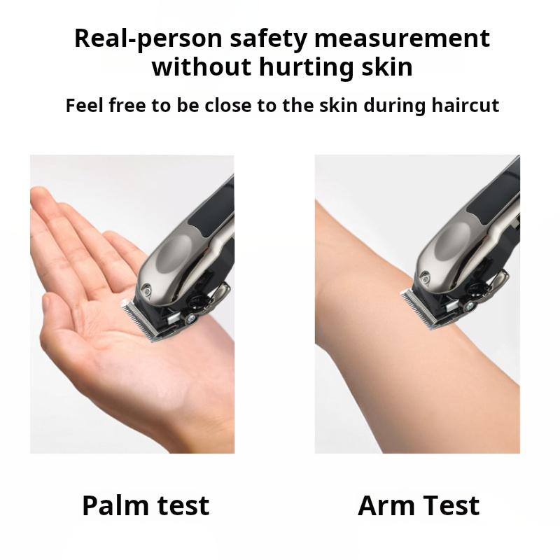New Retro Electric Hair Clipper Electric Hair Clipper Hair Salon Home LED Digital Display USB Charging Hair Clipper