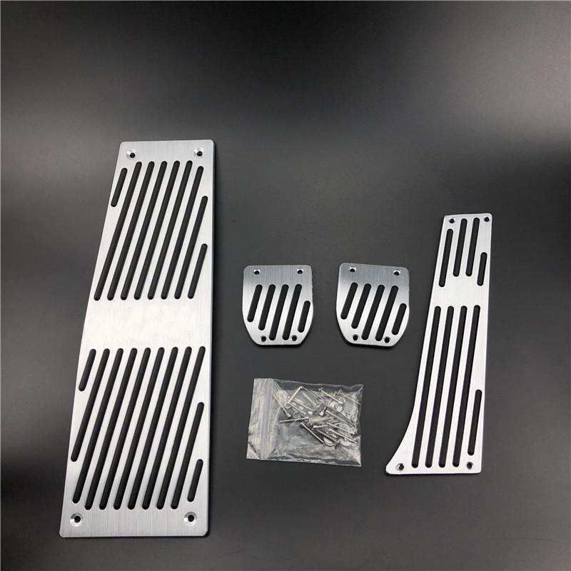 Accelerator Brake Pedal Decoration Cover Trim Case For BMW E60 E61 E63 E64 E70 M5 M6 Car Interior Styling