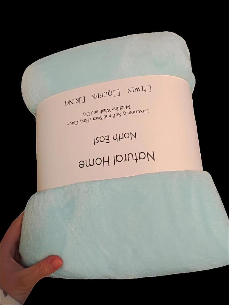 Manta Xale de Flanela Aconchegante para Crianças: Capa Quente para Sesta e Ar Condicionado para Outono/Inverno