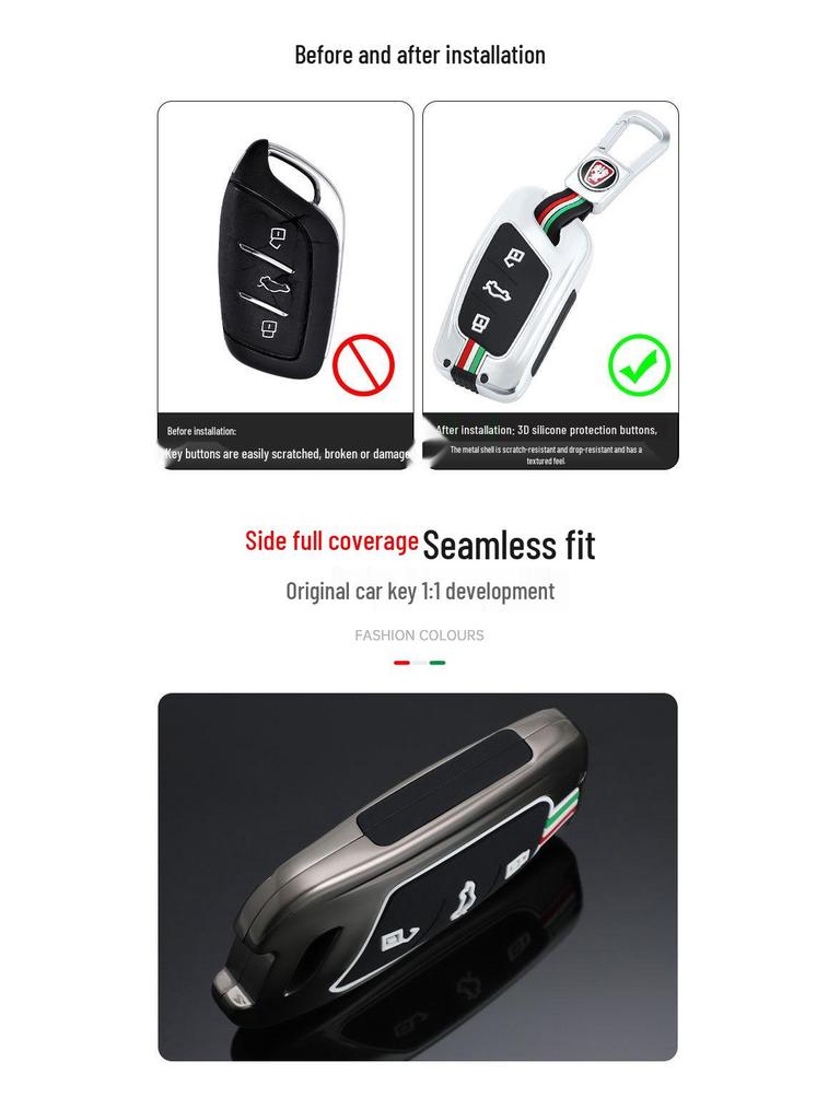 Roewe D7, ERX5, I5, RX5 Max, Clever I6, RX3 Key Case for 2023 Models