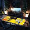 1Pc Simpsons Band Performance Gaming Mouse Pad Keyboard Desk Mat Non-slip Rubber Lock Edge Waterproof Computer Mousepad for Office Home Decor Y110