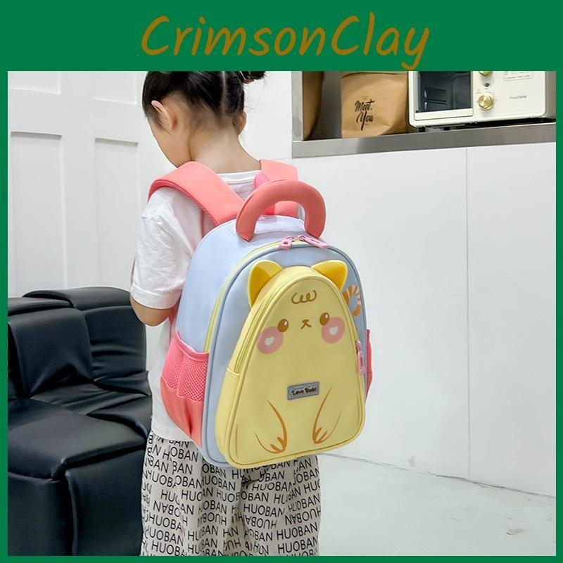 Penguin Small Bear Pattern Cartoon Toddler Backpack With Stitching Reinforced