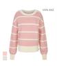VANAKE Line Pattern Round Neck Knit_Vb42Ktq306Z