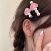 Pearl Side Hairpin Sweet Bangs Hair Clip Princess Headdress Styling Tool  for Girls