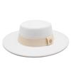 Hat Women'S Season Versatile Wool British Vintage French Celebrity Winter Felt Hat Hepburn Jazz Top Hat
