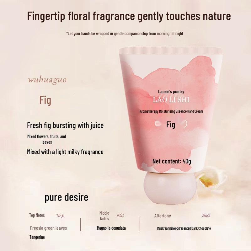 Gardenia Scented Hand Cream for Women: Moisturizing, Nourishing, Whitening & Long-Lasting Protection Against Chapping for Autumn & Winter.