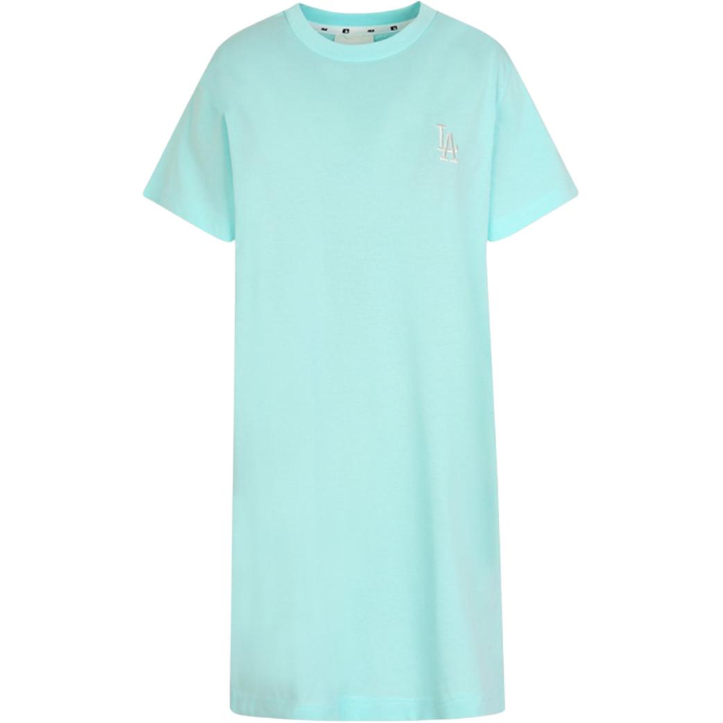 

Новое платье с коротким рукавом MLB женское мятно-зеленое 31OP07031-07T XS