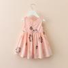 Vestiti per Bambina, Estivi per Neonati, Gonnelline a Gilet Stile Western Estive, Gonne Floreali, Vestiti da Principessa Ricamati per Bambini