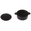 Mini Pot Boiler Pan With Lid Kettle Doll House Accessories Dollhouse Miniature Kitchen Utensil Cooking Ware Play Kitchen Toy